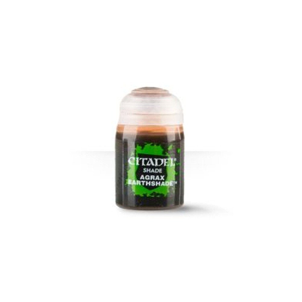 Citadel Shades are specially formulated to flow over other paints and into the recesses on your miniatures, defining details and accentuating recesses. Once applied, they dry to provide very effective, matte shading for your models. All of our paints are non-toxic, water-based acrylic that are designed for use on plastic, metal, and resin Citadel miniatures. 18 mL bottle.