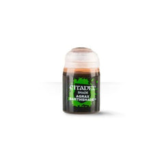 Citadel Shades are specially formulated to flow over other paints and into the recesses on your miniatures, defining details and accentuating recesses. Once applied, they dry to provide very effective, matte shading for your models. All of our paints are non-toxic, water-based acrylic that are designed for use on plastic, metal, and resin Citadel miniatures. 18 mL bottle.