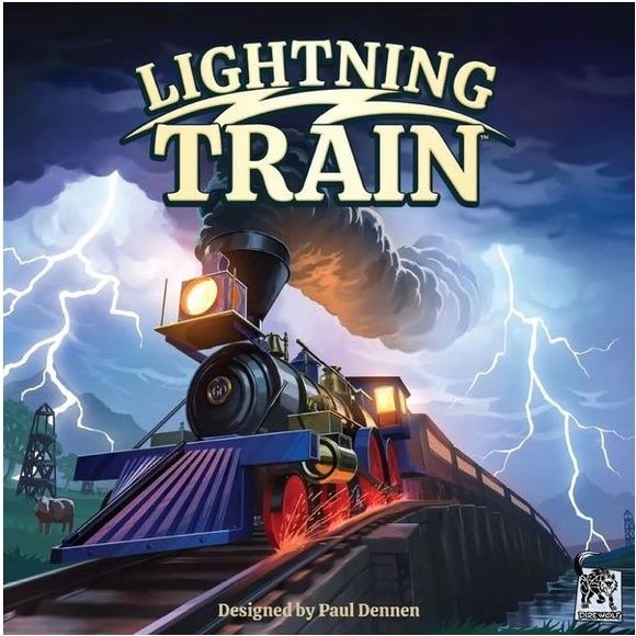 Steer your railway company through a land of strategic opportunity in Lightning Train, a new bag-building train game from the creators of Clank! and Dune: Imperium. Build your bag to improve your company`s resources, then place your chips to open stations and train lines across eight regions of North America. There's a fortune to be made by delivering goods to the cities that need them...but will you work together, or look to cut out the competition? Which stations do you need to secure a route to victory?