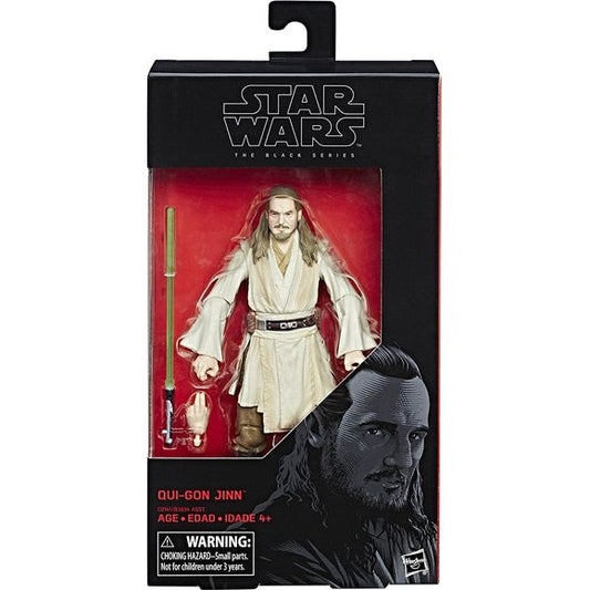Kids and fans alike can imagine the biggest battles and missions in the Star Wars saga with figures from The Black Series! With exquisite features and decoration, this series embodies the quality and realism that Star Wars devotees love. A venerable if maverick Jedi Master, Qui-Gon Jinn was a student of the living Force. Qui-Gon lived for the moment, espousing a philosophy of "feel, don't think -- use your instincts.” This 6-inch-scale Qui-Gon Jinn figure is carefully detailed to look like the Jedi from Sta