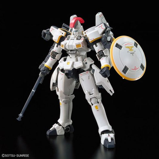 Next to join the Real Grade series is the highly anticipated RG 1/144 Tallgeese EW! Unique to the RG line, the Tallgeese EW utilizes several gimmicks to emulate the heavy armor and thrusting power of the mobile suit as seen in the anime. The “Super Verniers”, which provide the suit’s “murderous acceleration” never had its internal structure fully exposed in the “Gundam Wing” anime, but is now given form making this an RG exclusive gimmick! The suit’s complex structure due to being a smaller mobile suit, uti