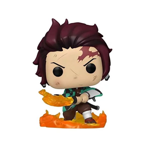 A Galactic Toys Exclusive Funko Pop! From Demon Slayer Tanjiro Breath of the Sun.
Varied levels of damage on each box (Severe to minor), no pop protector. No returns. Funko Pop itself is undamaged. Common, non chases only.