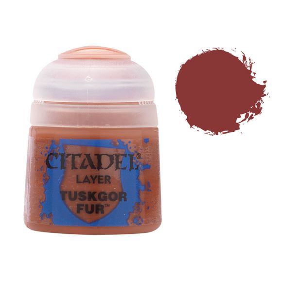 Citadel Layer paints are high quality acrylic paints, and with 70 of them in the Citadel Paint range, you have a huge range of colours and tones to choose from when you paint your miniatures. They are designed to be used straight over Citadel Base paints (and each other) without any mixing. By using several layers you can create a rich, natural finish on your models that looks fantastic on the battlefield. This pot contains 12ml of Troll Slayer Orange, one of 70 Layer paints in the Citadel Paint range. As w