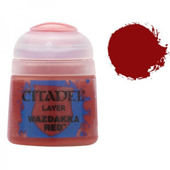 Citadel Layer paints are high quality acrylic paints, and with 70 of them in the Citadel Paint range, you have a huge range of colours and tones to choose from when you paint your miniatures. They are designed to be used straight over Citadel Base paints (and each other) without any mixing. By using several layers you can create a rich, natural finish on your models that looks fantastic on the battlefield. This pot contains one of 70 Layer paints in the Citadel Paint range. As with all of our paints, it is