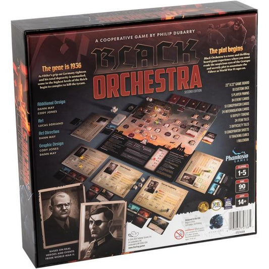 Tabletop Tycoon: Black Orchestra 2nd Edition WWII Strategy Board Game