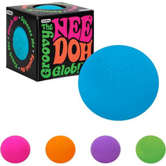 Nee Doh is brought to you by Schylling toys, the world leader in classic toys and traditional fun. Available in three bright colors, groovy green, outta sight orange and primo pink, shipped randomly. The groovy Glob of gratifying goo, this ultimate stress ball will help you mellow out and find inner Peace, tranquility and calm mindfulness.