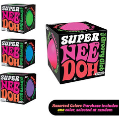 Schylling Super NeeDoh The Groovy Glob Squishy Fidget Ball Toy