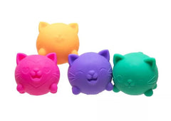 Schylling NeeDoh Teenie Cool Cats 4-Pack Multipack Sensory Fidget Toy