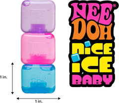 Schylling NeeDoh Teenie Nice Ice Baby 4pc Multi Pack