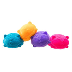 Schylling NeeDoh Fuzz Ball Wild Cats Stress Ball Squishy Fidget Toy