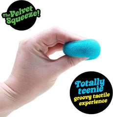 Schylling NeeDoh Teenie Fuzzball 3-Pack The Velvet Squeeze Assorted Colors