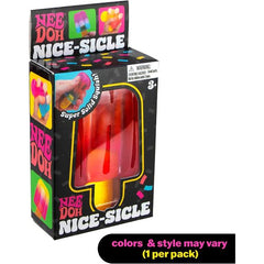 Nee Doh is a grooved block of stress ball fun that will make you mellow Grip, pull and beat. Great for massaging and escaping. Are you stressed? Then do Nee Doh. Compression calms the soul, calms the nerves, and brings calm to the world. Choose the right design for you. Available in a variety of styles and many bold colors. The Nee Doh line of products is exclusively brought to you by Schylling Toys, a world leader in award-winning traditional toys and classic fun. For nearly 50 years, we've been reimaginin