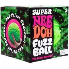 Schylling Super NeeDoh Fuzzball The Velvet Squeeze Squishy Fidget Ball Toy
