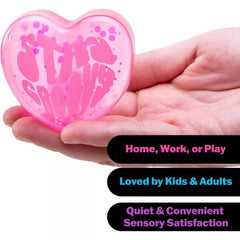 Schylling NeeDoh Good Vibes Only Heart Sensory Fidget Toy