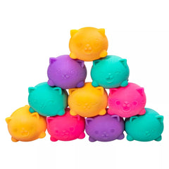 Schylling NeeDoh Teenie 3-Pack Cool Cats Assorted Colors Squishy Fidget Toy