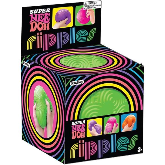 Schylling Super NeeDoh Ripples Squishy Fidget Ball Toy – Galactic Toys ...