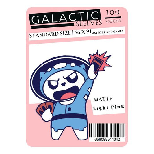 These solid color sleeves hold standard size cards. Clear side uses non-glare matte material for softer feel and smoother shuffle. Stores and protects standard sized cards. 100 sleeves per package. 66 x 91mm size sleeves for card games, perfect for Pokemon, Magic: the Gathering, Digimon, One Piece, and other card games!
