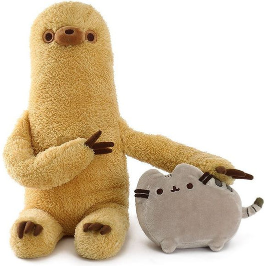 GUND Pusheen with Sloth 13-inch Stuffed Animal Plush Set | Galactic Toys & Collectibles