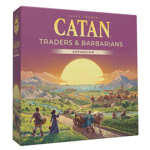 Return to the island of Catan with new adventures and ways to play! You huddle closer to the warmth of the crackling flames while you wait for the merchant to begin his speech. He carries news from  across the island including his adventures, discoveries, and updates from the other cities. All of this will be invaluable information as the city begins to plan its  expansion into the unknown territories beyond the river and fight back  against the ongoing threat of barbarians. In this expansion you’ll find a