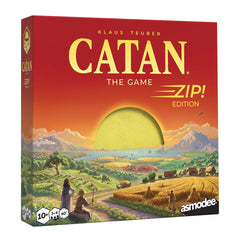 Small bag, big adventure! Enjoy CATAN wherever life takes you! Compact for portability, featuring 50 maps for a unique experience every time you play.

PORTABLE CATAN EXPERIENCE: Enjoy CATAN anywhere with a compact travel-friendly version designed for on-the-go gameplay.
50 UNIQUE MAPS INCLUDED: Features a CATAN map pad with 50 different layouts, offering high replayability and fresh strategy every game.
ALL-IN-ONE TRAVEL SET: Includes punchboard tiles, storage boxes, dice shaker, pens, and rulebook for a c