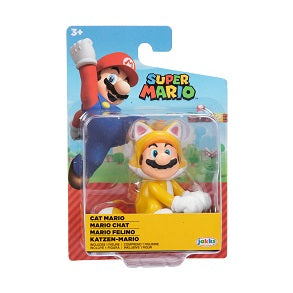 Jakks Super Mario Cat Mario 2.5 inch Figure | Galactic Toys & Collectibles