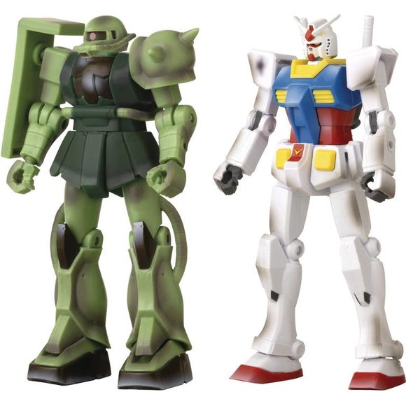 Bandai Gundam Infinity 2021 Con Exclusive RX-78-2 & MS-06 Zaku II Action Figure 2-Pack | Galactic Toys & Collectibles