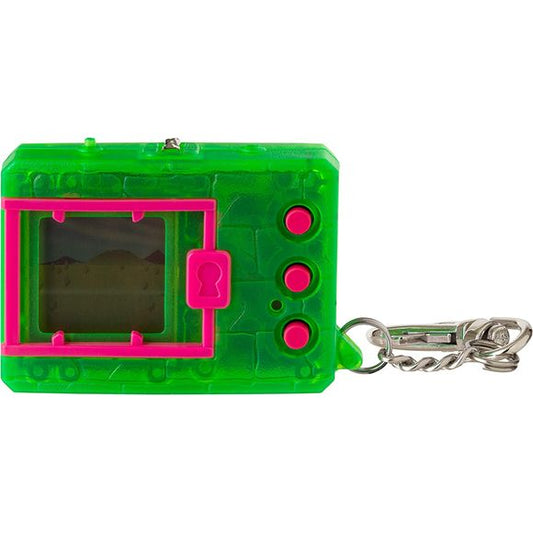 Bandai Digimon Original Digivice Virtual Pet Monster Handheld Game - Green Pink