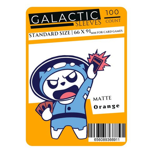 These solid color sleeves hold standard size cards. Clear side uses non-glare matte material for softer feel and smoother shuffle. Stores and protects standard sized cards. 100 sleeves per package. 66 x 91mm size sleeves for card games, perfect for Pokemon, Magic: the Gathering, Digimon, One Piece, and other card games!