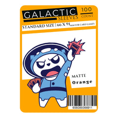 These solid color sleeves hold standard size cards. Clear side uses non-glare matte material for softer feel and smoother shuffle. Stores and protects standard sized cards. 100 sleeves per package. 66 x 91mm size sleeves for card games, perfect for Pokemon, Magic: the Gathering, Digimon, One Piece, and other card games!