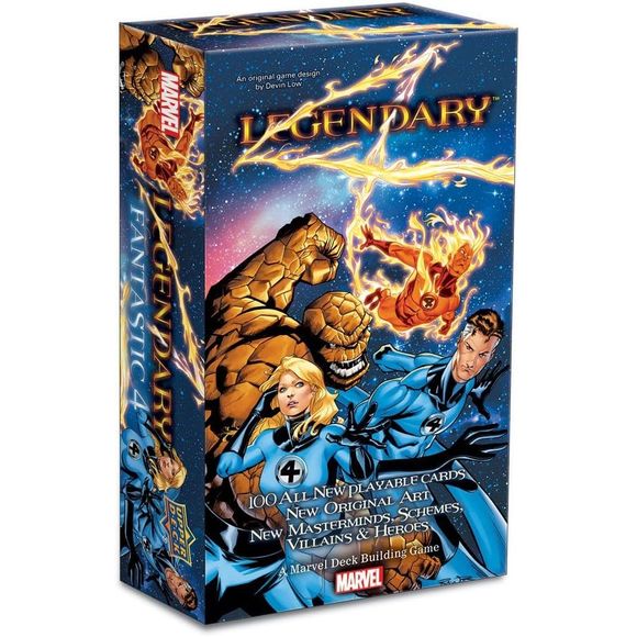 Players create their own powerful combos on the fly, combining their heroes’ awesome abilities to take down nasty Marvel Masterminds like the world devouring Galactus! over the course of the game, recruit increasingly powerful hero cards to add to your deck, building a stronger and stronger deck of the ultimate Marvel superhero combinations. Easy to learn, with fast-paced gameplay. Features incredible original artwork of Marvel heroes and villains. Innovative “mastermind” mechanics allow the game itself to