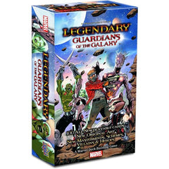 Legendary is getting cosmic in the latest expansion for the critically acclaimed deck building game: The Guardians of the galaxy have arrived. Now you can recruit all of the 5 Guardians to the game for some new and amazing game play. Star Lord, Drax, Gomora, Groot and Rocket are not alone as they will have to battle 2 new Masterminds such as the knee supreme intelligence. New KEYWORDS and mechanics await in the latest from legendary: a Marvel deck building game. Legendary hero or villains core sets required