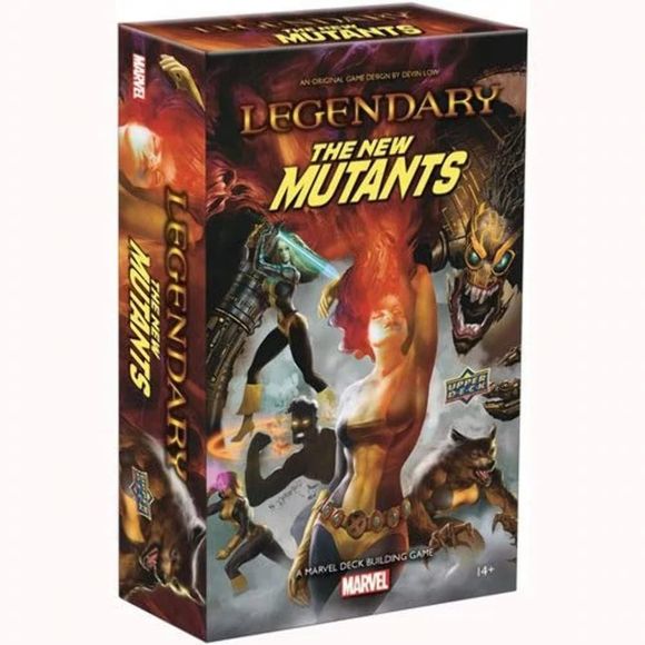 22nd Expansion to the vast Legendary Landscape! The New Mutants comes to a Legendary to join the vast pool of amazing super-heroes! 5 Heroes! 2 new Masterminds and Villain groups! Players can work both with and against other players to defeat evil! Wolfsbane, Mirage, Sunspot, Karma, and Warlock join the fight against evil! Requires the Marvel Legendary Core Set to play. This super-powered, ragtag gang of teenagers might be too young to be X-Men, but they are nonetheless a powerful force to be reckoned with.