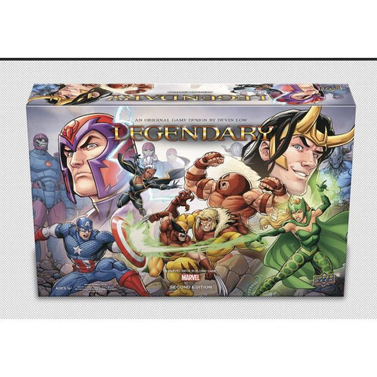 This long-awaited Second Edition has all-new original art for fan-favorite Marvel Super Heroes from the original Core Set as they fight new Epic Masterminds and Villains. This 550-card Core Set also includes brand-new content including new Schemes, Sidekicks and Bystanders. This is the perfect way to start a new collection or combine with the original Core Set and vast library of Legendary Marvel expansions!

Contains:
550 Playable Cards
60 Dividers
1 Rule Book
1 Keyword Reference Guide
1 Playmat