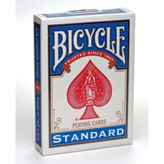 Bicycle Standard playing cards – poker size – single deck (colors may vary) Each Bicycle deck is a standard deck of playing cards consisting of 52 Traditional suited playing cards, two jokers, and two additional ad cards. Great for all card games including Poker, canasta, Rummy, Pinochle, Euchre, hearts, Blackjack, go fish, Baccarat and many more!