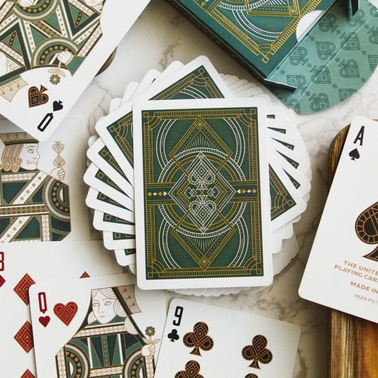 Bicycle Playing Cards: Byzantine Silver and Gold Foil