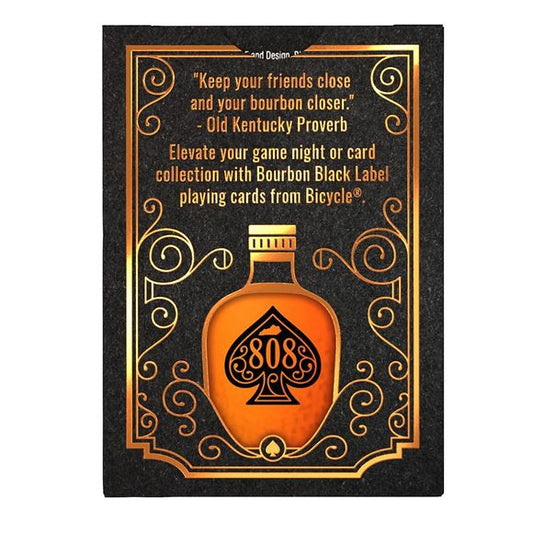 Bicycle Playing Cards: Bourbon Black Label