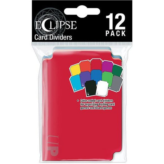 Get your collection organized with our card dividers! Each pack includes 12 dividers, one of each of our Eclipse colors.