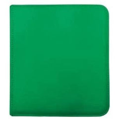 Ultra Pro E-15742 Ultra Pro-12 Pocket Zippered Pro Binder-Green | Galactic Toys & Collectibles