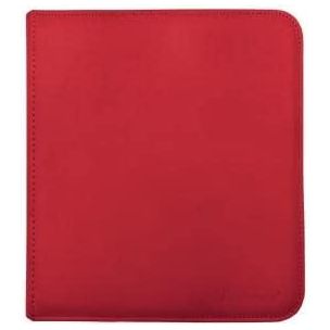 Ultra Pro E-15742 Ultra Pro-12 Pocket Zippered Pro Binder-Red | Galactic Toys & Collectibles
