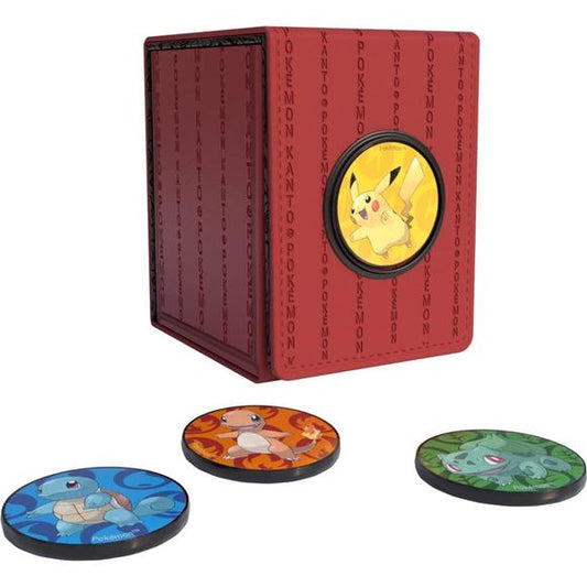 Ultra PRO - Pokemon Kanto Alcove Click Deck Box | Galactic Toys & Collectibles