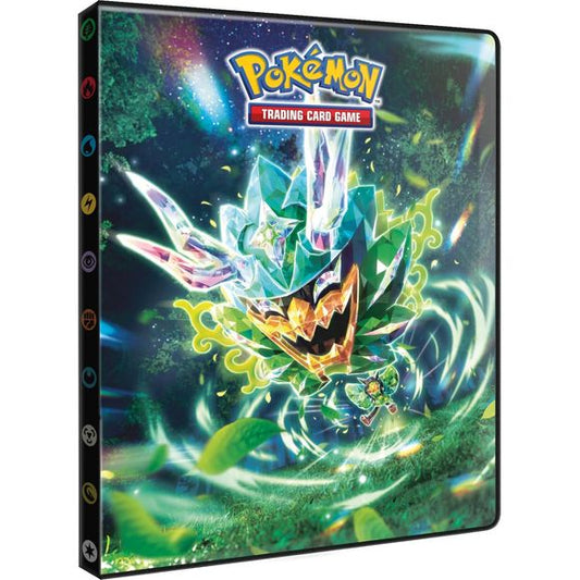 9-Pocket Portfolios for Pokemon feature a vibrant, full-art cover. Each portfolio stores and protects up to 90 standard size cards single-loaded and 180 cards double-loaded in archival-safe polypropylene pages. Made in California, U.S.A.