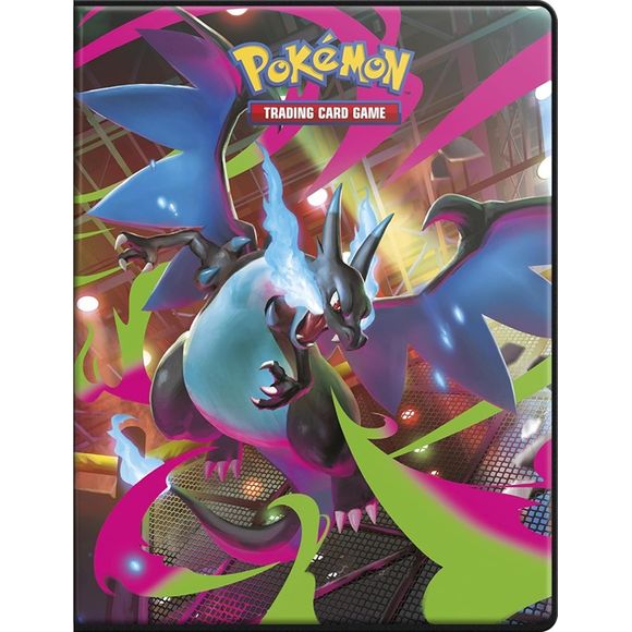9-Pocket Portfolios for Pokemon feature a vibrant, full-art cover. Each portfolio stores and protects up to 90 standard size cards single-loaded and 180 cards double-loaded in archival-safe polypropylene pages. Made in California, U.S.A.