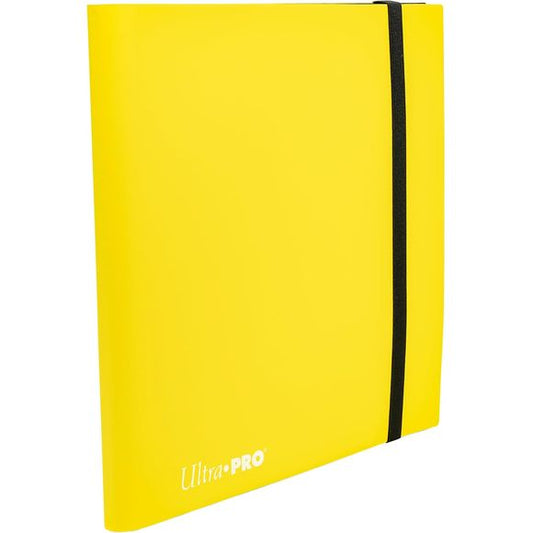 Ultra Pro Eclipse 12-Pocket PRO-Binder Lemon Yellow