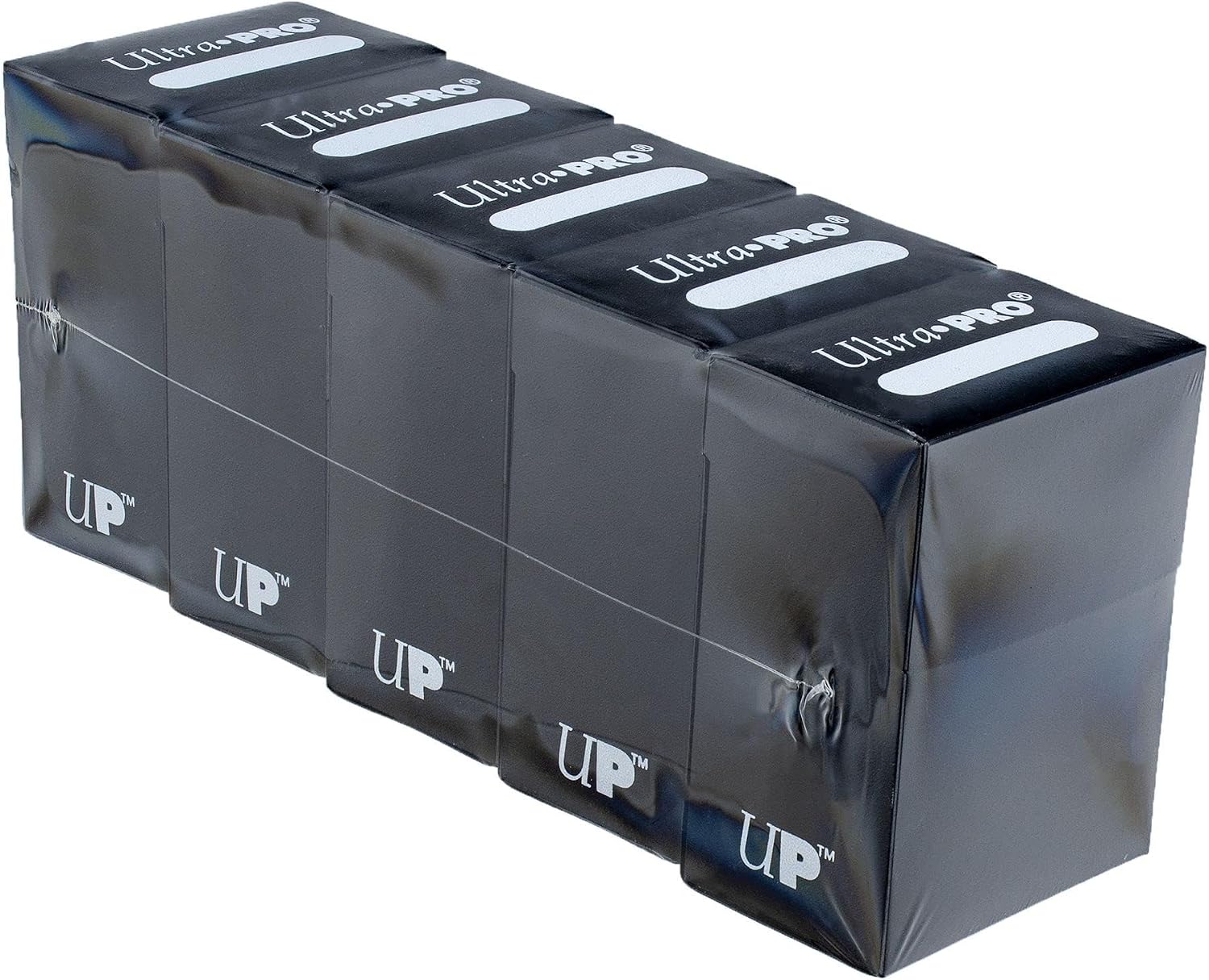 Deckbox, 5 Set Bundle, Black.