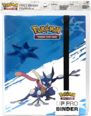9-Pocket PRO-Binders for Pokemon feature a vibrant, full-art cover and includes an elastic strap closure. Side-loading pockets and low-friction material help keep cards in place. Safely stores up to 360 cards in archival-safe, acid-free, non-PVC pages.