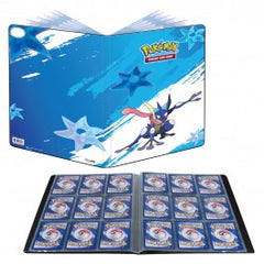 9-Pocket Portfolios for Pokemon feature a vibrant, full-art cover. Each portfolio stores and protects up to 90 standard size cards single-loaded and 180 cards double-loaded in archival-safe polypropylene pages. Made in California, U.S.A.