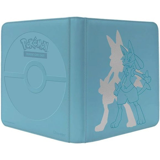 12-Pocket Zippered PRO-Binders for Pokemon are designed for collecting and organizing playsets of your favorite trading cards. Each binder features a padded leatherette cover with foil detailing and a zipper closure. After unzipping the binder, youll find twenty 12-pocket pages sized for standard trading cards in side-loading pockets, allowing you to store up to 480 cards in Ultra PRO Deck Protector sleeves. Pages feature a low-friction black backing, creating a separation between the front and back pockets