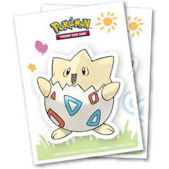 The 105ct APEX Deck Protector Sleeves for Pokemon TCG are made with our new easy-shuffle formulation and feature vibrant artwork of Togepi among a joyous scene of colorful doodles on a textured back. Archival-safe polypropylene materials ensure you can sleeve your cards with confidence, and the gloss clear front allows your foil cards to shine! Sized for standard size trading cards measuring 2.5 in. x 3.5 in.