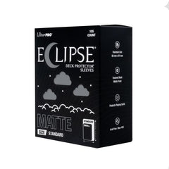 The next evolution of Ultra PRO's legendary ECLIPSE DECK PROTECTOR sleeves is here. Experience the enhanced texture, optimized shuffle feel, and the rigorously tested, consistent quality of the latest ECLIPSE formulation. Designed for competitive play and archival collections, ECLIPSE DECK PROTECTOR sleeves feature fully-opaque backings and split-resistant seals. ECLIPSE DECK PROTECTOR sleeves are available in matte and gloss fronts, standard and small sizes, and 10 vibrant colors.