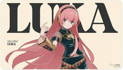 <p><strong>Ultra PRO Hatsune Miku Retro Soundscapes: Luka Playmat</strong> brings vibrant Megurine Luka artwork to your tabletop setup with a smooth, full-color design made for gaming and display. The soft fabric surface helps protect cards and accessories during play, while the non-slip rubber backing keeps the mat securely in place.</p>

<p>Measuring approximately 24" x 13.5", this officially licensed playmat is ideal for trading card games, tabletop gaming, tournaments, or use as an oversized desk and mo